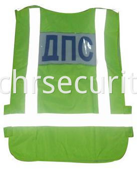 High visibility pure color vest